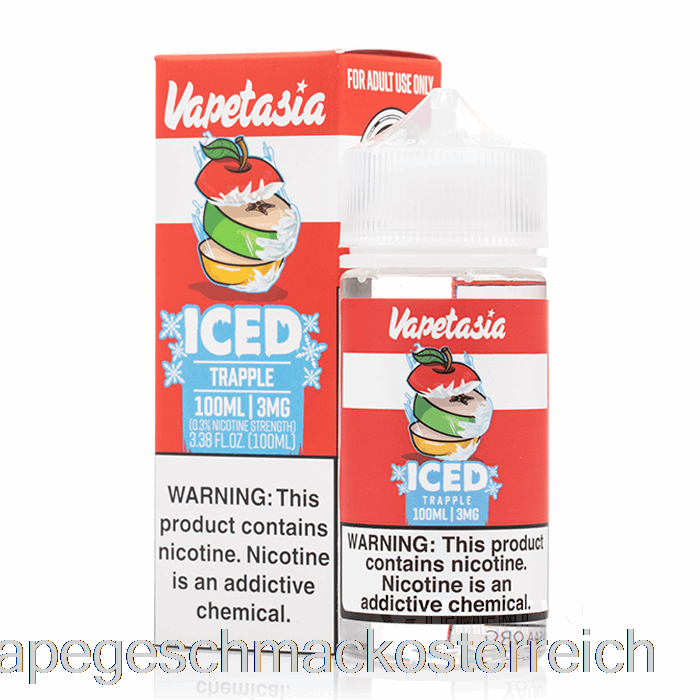 Iced Trapple – Vapetasia – 100 Ml, 3 Mg Vape-Geschmack